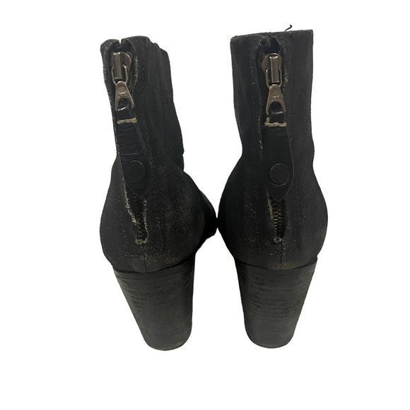 Rag & Bone Newbury Bootie Black Leather Size 37 - Picture 5 of 12